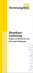 Foto des Folders: Heimaufenthaltsgesetz